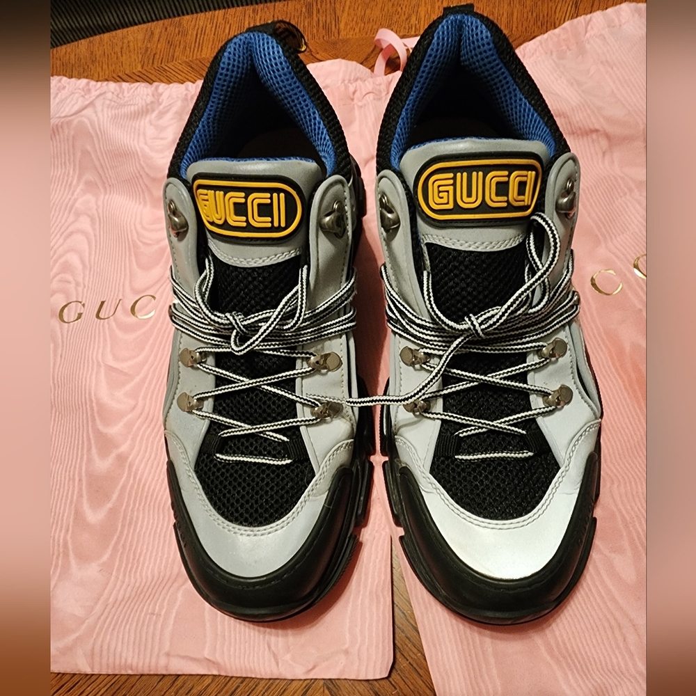 EUC - Gucci Flashtrek 3M Reflective Sneakers